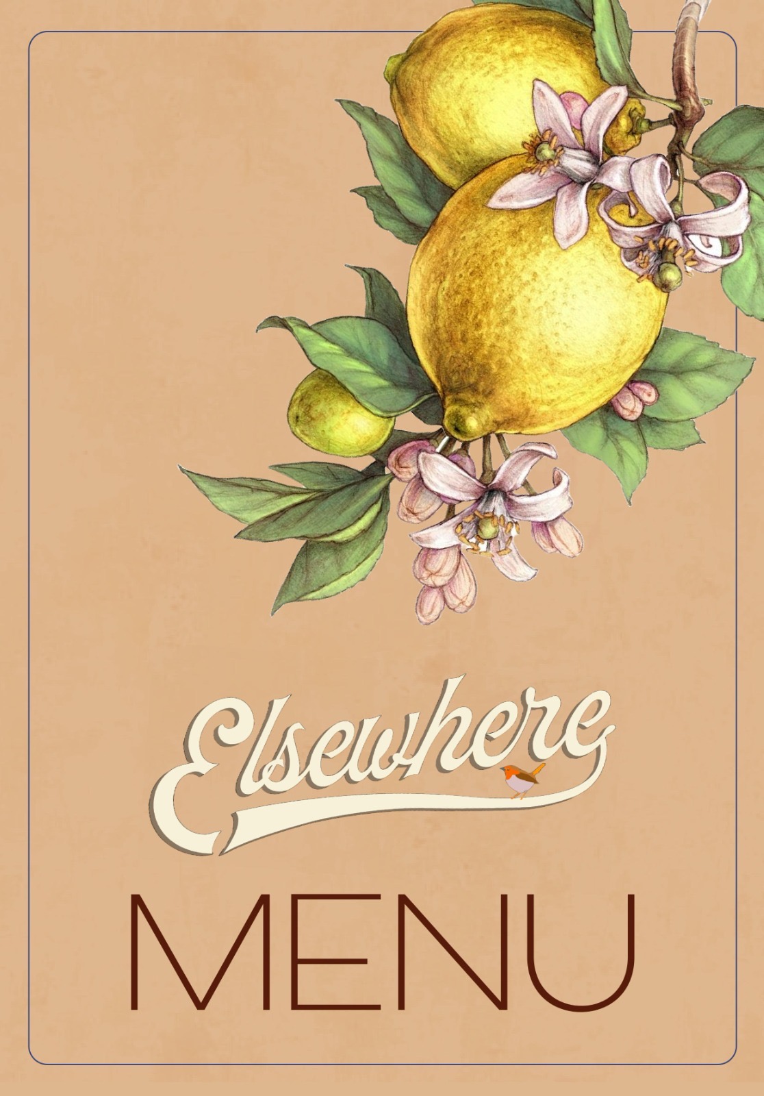 Sample menu